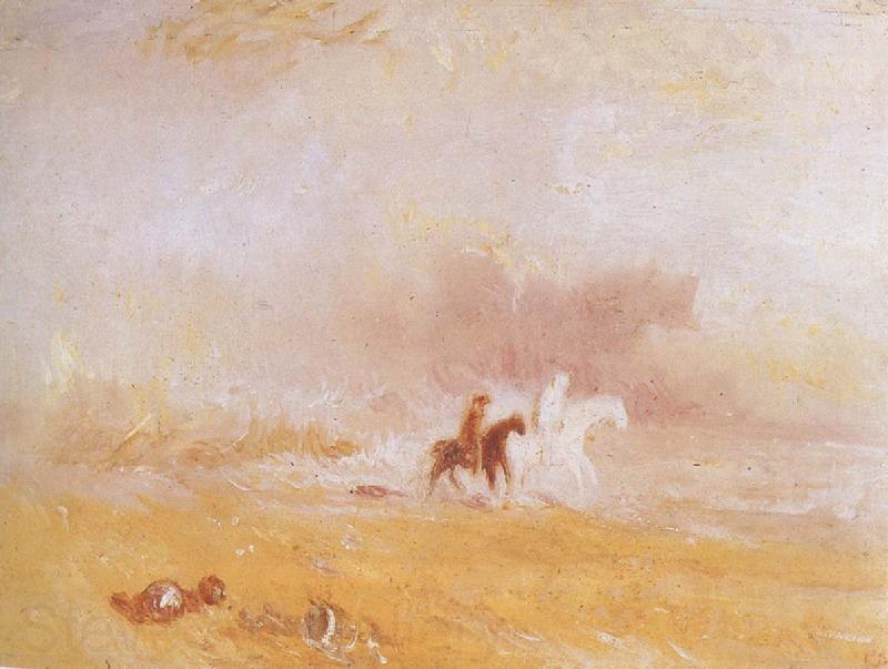 Joseph Mallord William Turner Rider Norge oil painting art